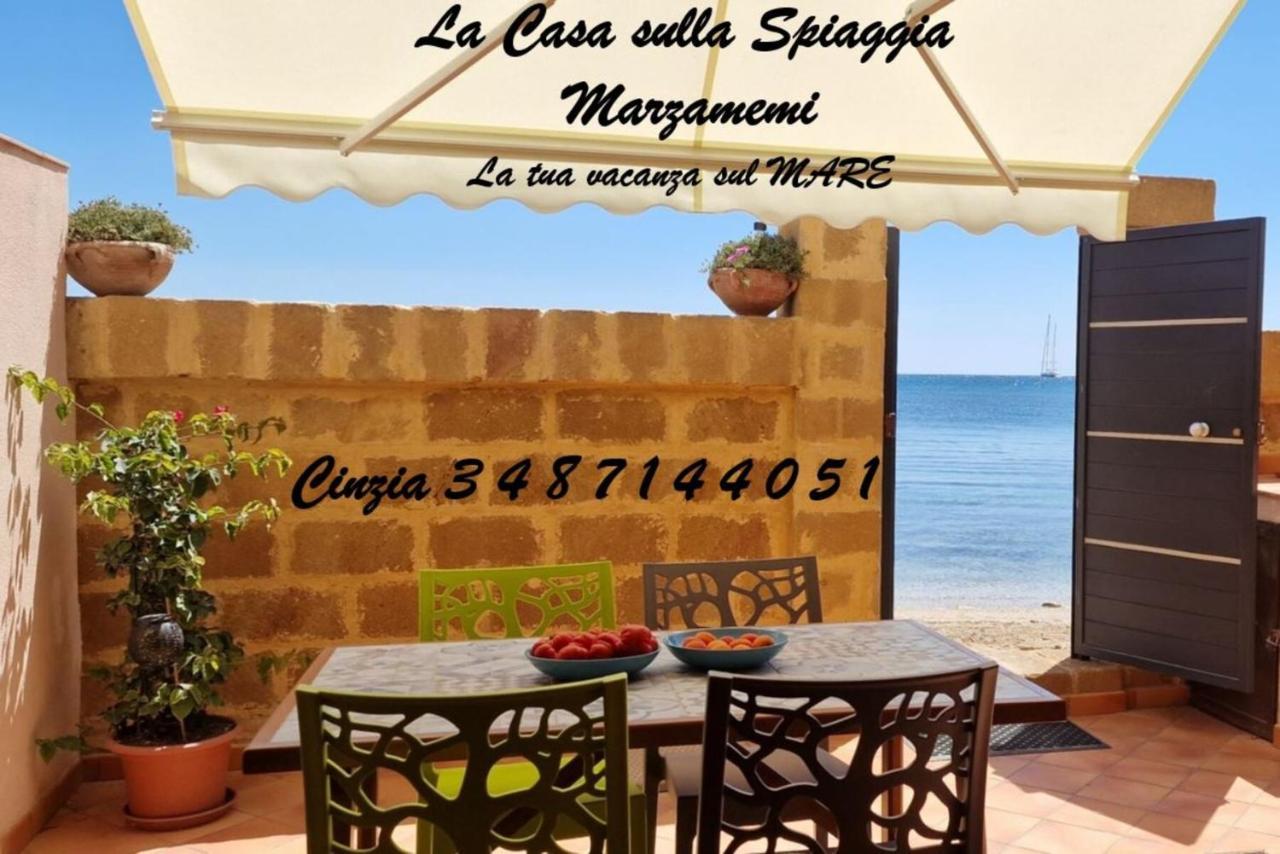 La Casa Sulla Spiaggia Marzamemi Exterior photo